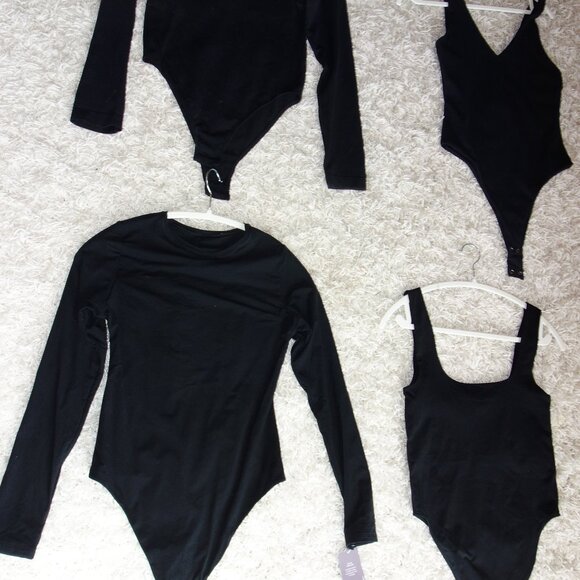 Set 4 Bodysuits - Sizes S and M - NEW - Picture 2 of 16